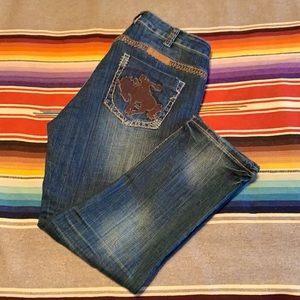 Wild and Wooly Cowgirl Tuff jeans